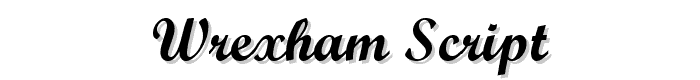 Wrexham Script font
